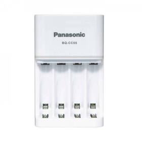 Nabíječka Panasonic BQ-CC55 Smart Quick pro AA,AAA + 4x AA, 1900 mAh 

 obrázek produktu 1 z 1