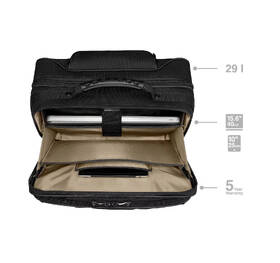 Brašna na notebook Wenger Legacy Black Series Wheel 16" černá

 obrázek produktu 4 z 17
