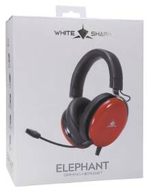 Headset White Shark ELEPHANT, PC, PS4/PS5, Mac červený

 obrázek produktu 4 z 4