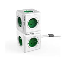 Kabel prodlužovací Powercube 5x zásuvka, 1,5m zelený

 obrázek produktu 3 z 4
