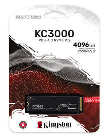 SSD Kingston KC3000 4TB NVMe 

 obrázek produktu 3 z 3
