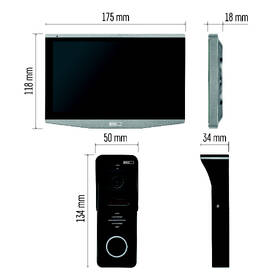 Dveřní videotelefon EMOS GoSmart IP-700A s Wi-Fi šedý

 obrázek produktu 21 z 23