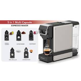 Kapslový kávovar Rohnson R-98054 černý/stříbrný

 obrázek produktu 4 z 6