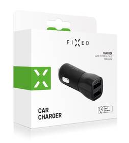 Adaptér do auta FIXED 2x USB, 15W Smart Rapid Charge černý

 obrázek produktu 2 z 2