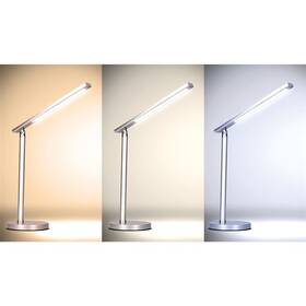 Stolní LED lampička Solight WO53 stmívatelná 7W stříbrná

 obrázek produktu 6 z 6