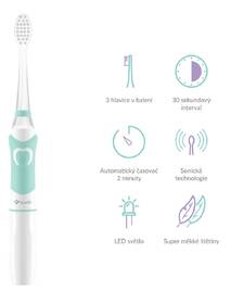 Zubní kartáček TrueLife SonicBrush Kid G bílý

 obrázek produktu 1 z 8