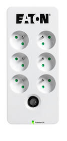 Přepěťová ochrana Eaton Protection Box 6 FR,  6x zásuvka, zatížení 10A, 1,5 m černá/bílá

 obrázek produktu 1 z 2