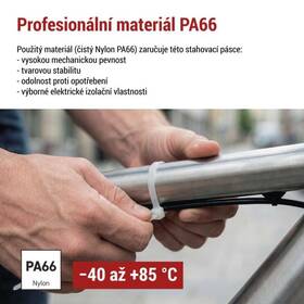Stahovací pásky EMOS 150×3,5MM, 100KS bílé

 obrázek produktu 5 z 6