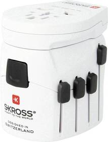 Cestovní adaptér SKROSS PRO World & USB, 6,3A max. bílý

 obrázek produktu 5 z 11