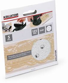 Brusný papír Kreator KRT230553 (5ks) 

 obrázek produktu 1 z 1