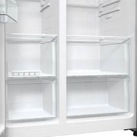 Americká lednice Hisense RS711N4WFD černá barva
