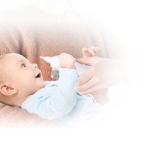 Nosní odsávačka Lanaform Baby Nose Vacuum bílá barva
