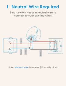 Modul Meross Smart Wi-Fi, Neutral Wire Required bílý

 obrázek produktu 3 z 8