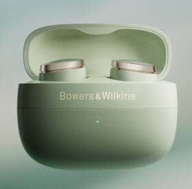 Sluchátka Bowers & Wilkins Pi8 zelená barva
