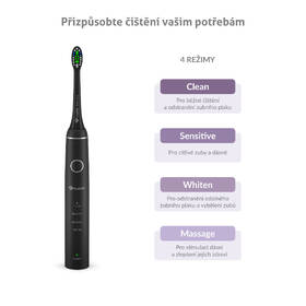 Zubní kartáček TrueLife SonicBrush Compact Black černý

 obrázek produktu 1 z 10