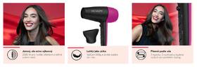 Fén Revlon RVDR5347E Easy Heat Ionic černý/růžový

 obrázek produktu 5 z 6