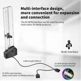 Držák 1stCOOL GPU Standing Holder Al Magnetic AURA aRGB průhledný

 obrázek produktu 1 z 3
