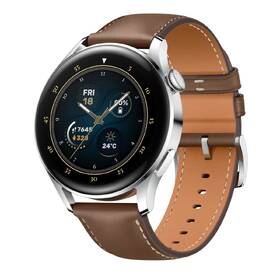 Chytré hodinky Huawei Watch 3 - Brown Leather 

 obrázek produktu 1 z 5