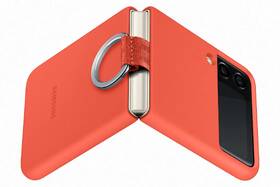 Kryt na mobil Samsung Silicone Cover s držákem Galaxy Z Flip3 červený

 obrázek produktu 6 z 6