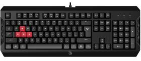 Klávesnice A4Tech Bloody Q100 voděodolná, USB, CZ černá

 obrázek produktu 1 z 1