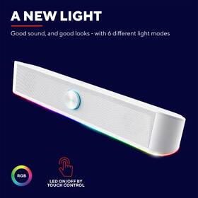 Reproduktory Trust GXT 619W Thorne RGB Illuminated Soundbar bílé

 obrázek produktu 7 z 12