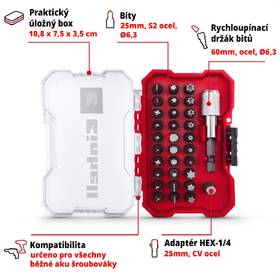 Sada bitů Einhell 49118693 (32 ks) 

 obrázek produktu 2 z 12