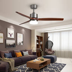 Stropní svítidlo IMMAX NEO LITE ELEGANTE SMART LED s ventilátorem Wi-Fi, TUYA stříbrné/dřevo

 obrázek produktu 9 z 10