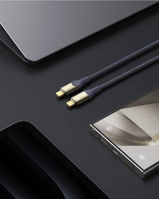 Kabel Voltme Powerlink Utron Series USB-C/USB-C, CTC 5A/240W 2m šedý/modrý

 obrázek produktu 1 z 2