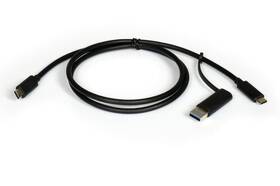 Dokovací stanice PORT CONNECT 8v1 USB-C, USB-A, dual video, HDMI, Ethernet, audio, USB 3.0 černá

 obrázek produktu 4 z 9