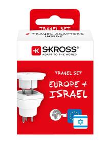 Cestovní adaptér SKROSS Israel Combo pro použití v Izraeli, typ H bílý

 obrázek produktu 3 z 3