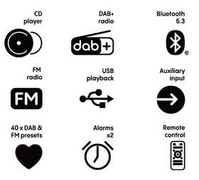 Radiopřijímač DAB+/CD Pure Classic C-D4 černý/hnědý

 obrázek produktu 4 z 7