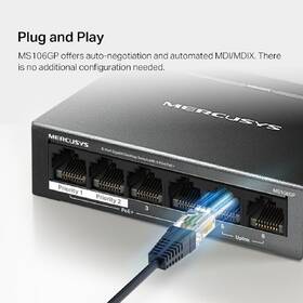 Switch Mercusys MS106GP ( MS106GP) černý

 obrázek produktu 8 z 9