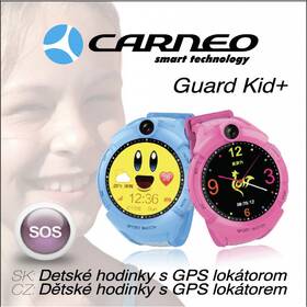Chytré hodinky Carneo GuardKid+ GPS růžové

 obrázek produktu 4 z 4
