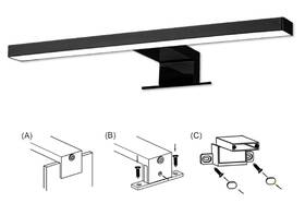 Nástěnné svítidlo Top Light Gila C černé

 obrázek produktu 2 z 3
