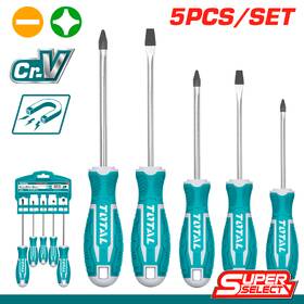 Sada šroubováků Total tools THT2506052 (5 ks) 

 obrázek produktu 4 z 4