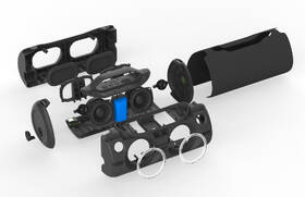Přenosný reproduktor JVC XS-E643 černá barva
