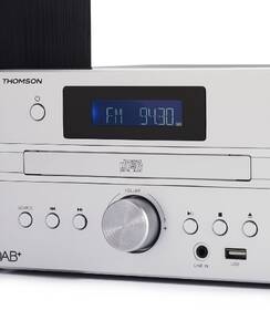 Mikrosystém Thomson MIC122DABBT černá barva
