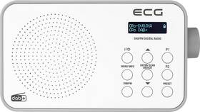 Radiopřijímač s DAB+ ECG RD 110 DAB bílá barva
