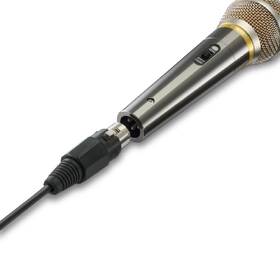 Mikrofon Hama Vocal Pro, XLR/jack 6,35 mm stříbrný/šedý

 obrázek produktu 2 z 3