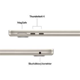 Notebook Apple 13" M4 10× GPU, 16GB, 512GB - hvězdně bílý CZ 

 obrázek produktu 6 z 10