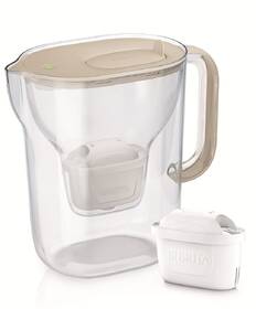 Filtrační konvice BRITA Style Essential XL, 3,6 l + 1 filtr béžová

 obrázek produktu 1 z 2