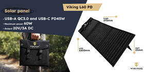 Solární panel Viking Viking L60 PD černý

 obrázek produktu 10 z 13