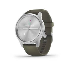 Chytré hodinky Garmin vivomove3 Style Silver / Green 

 obrázek produktu 2 z 7