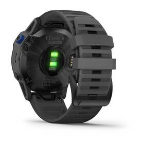 Chytré hodinky Garmin fenix6 PRO Solar - Black/Slate Band (MAP/Music) 

 obrázek produktu 3 z 5