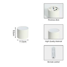 Stropní svítidlo IMMAX NEO LITE RONDATES SMART, 11,5cm, 18W, 1458lm, s podporou BEACON, Wi-Fi, TUYA bílé

 obrázek produktu 3 z 7