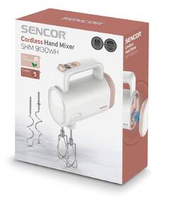 Ruční šlehač Sencor SHM 9130WH AKU bílý

 obrázek produktu 16 z 16