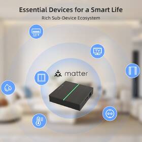 Řídicí jednotka IMMAX NEO Matter Bridge Smart, Zigbee 3.0, Thread, LAN, Wi-Fi, TUYA černá

 obrázek produktu 7 z 11