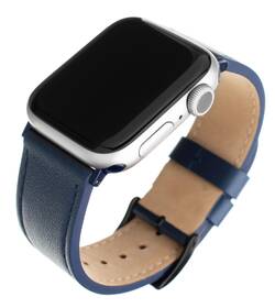 Řemínek FIXED Leather Strap na Apple Watch 42/44/45/49 mm modrý

 obrázek produktu 3 z 4