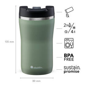 Termohrnek Aladdin 250 ml Sage Green 

 obrázek produktu 1 z 5
