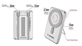 Powerbanka Verbatim Charge 'n' Go 2C, 2× USB-C, 5000 mAh stříbrná

 obrázek produktu 7 z 9